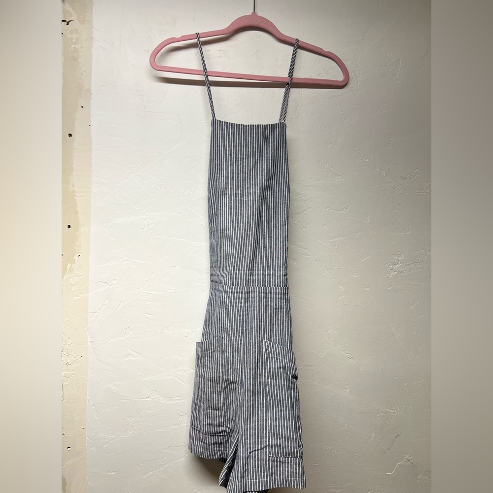 Hers & Mine Penstripe Romper